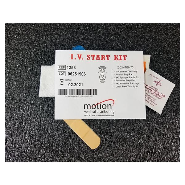 Kit IV Starter Veni-Gard With Veni-Gard IV Dressing/Tourniquet LF Sterile Each